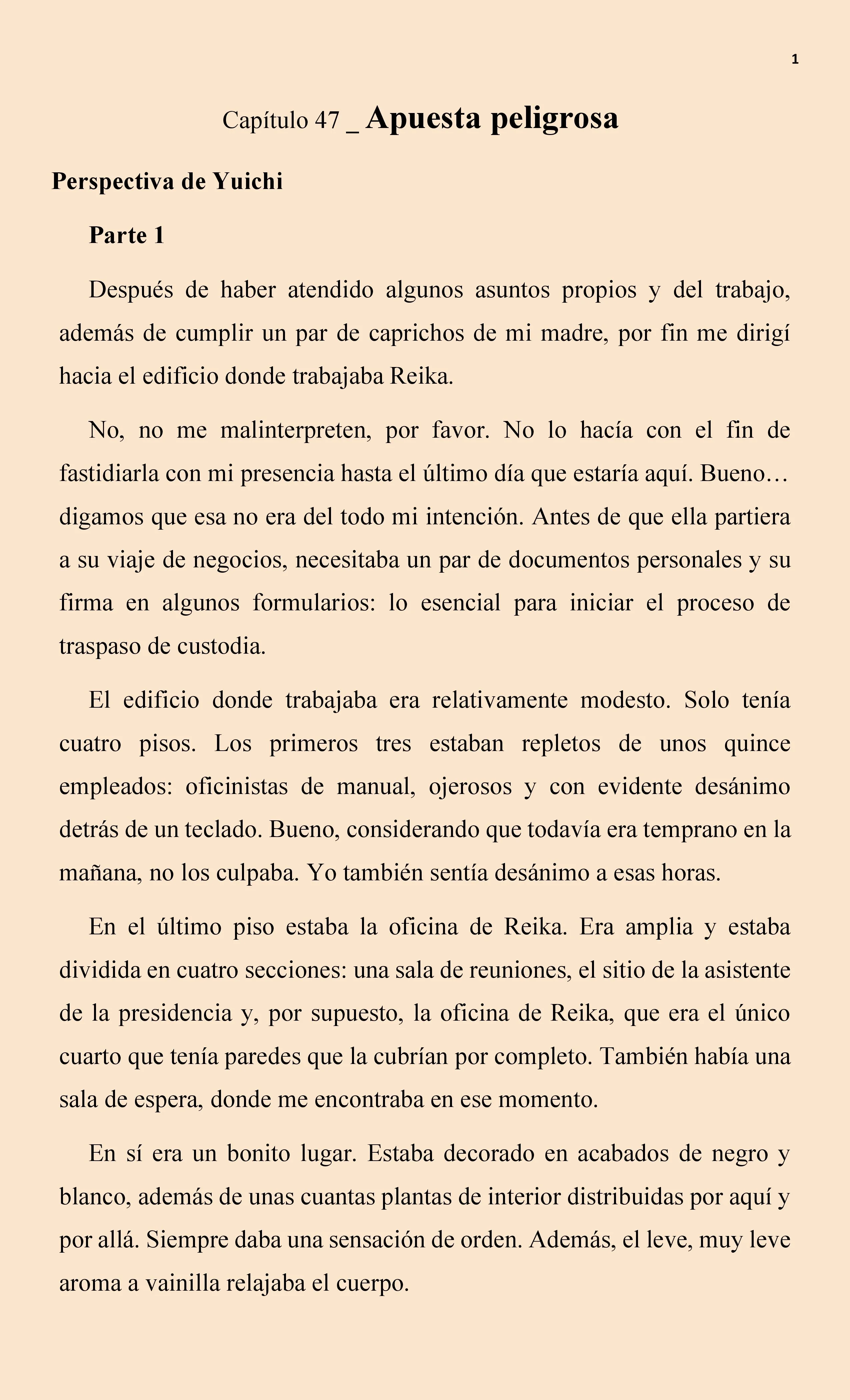 ¿Un estudiante de secundaria obligado a casarse con una MILF? Capítulo 48 - página 1