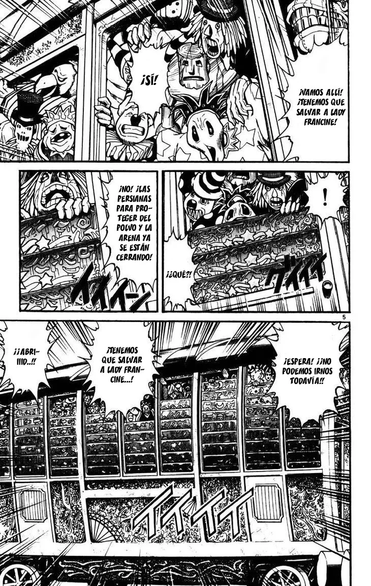Karakuri Circus Capítulo 205 - página 5