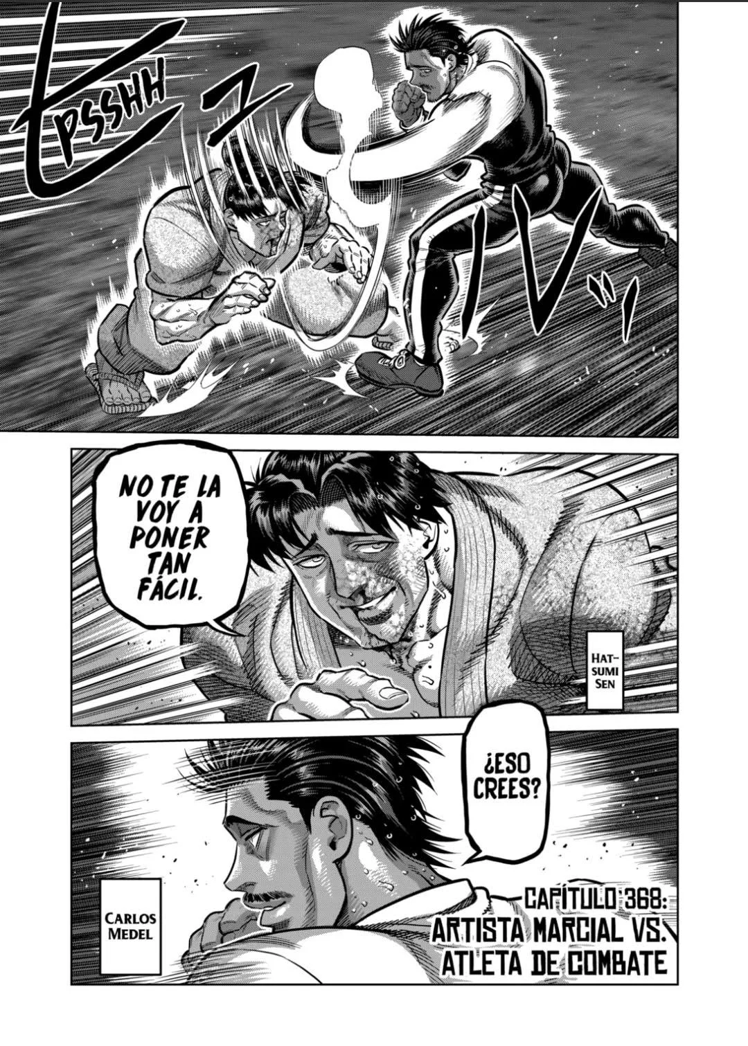 Kengan Omega Capítulo 368 - página 1