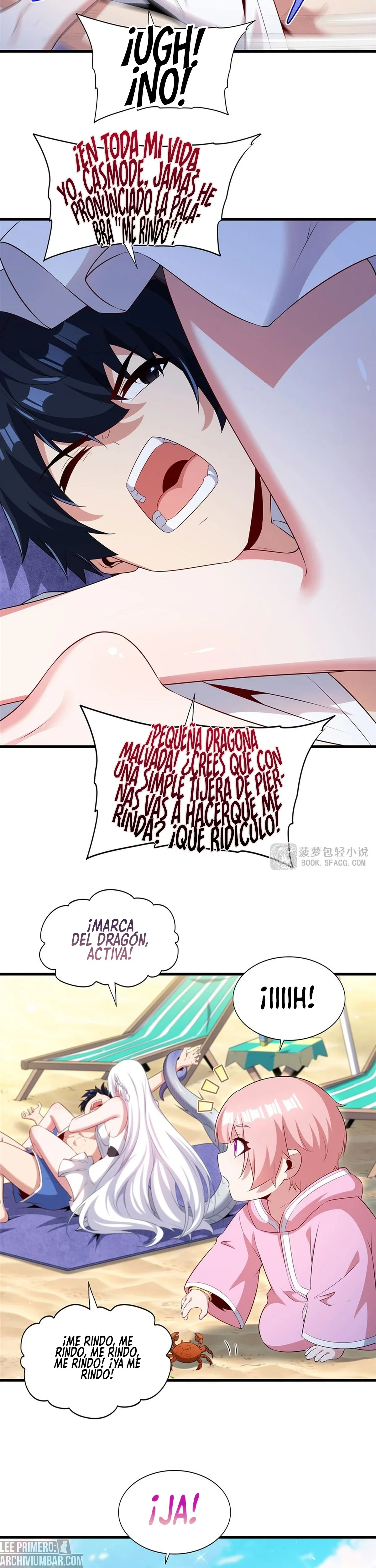 Callate dragona malvada, ya no quiero criar hijos contigo Capítulo 114 - página 19