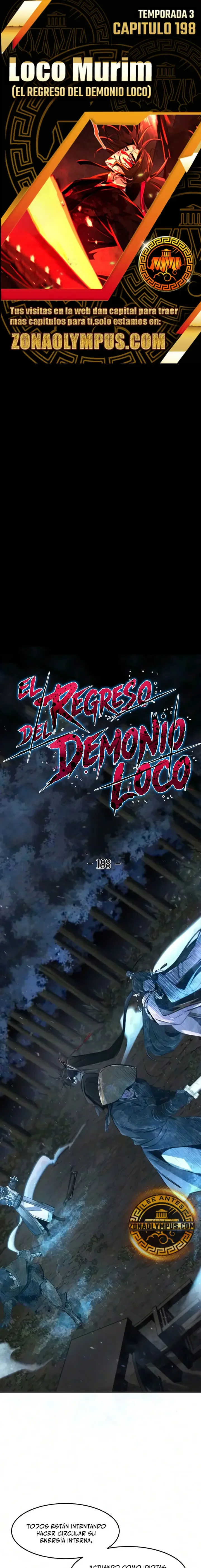 El Regreso del Demonio Loco Capítulo 198 - página 1