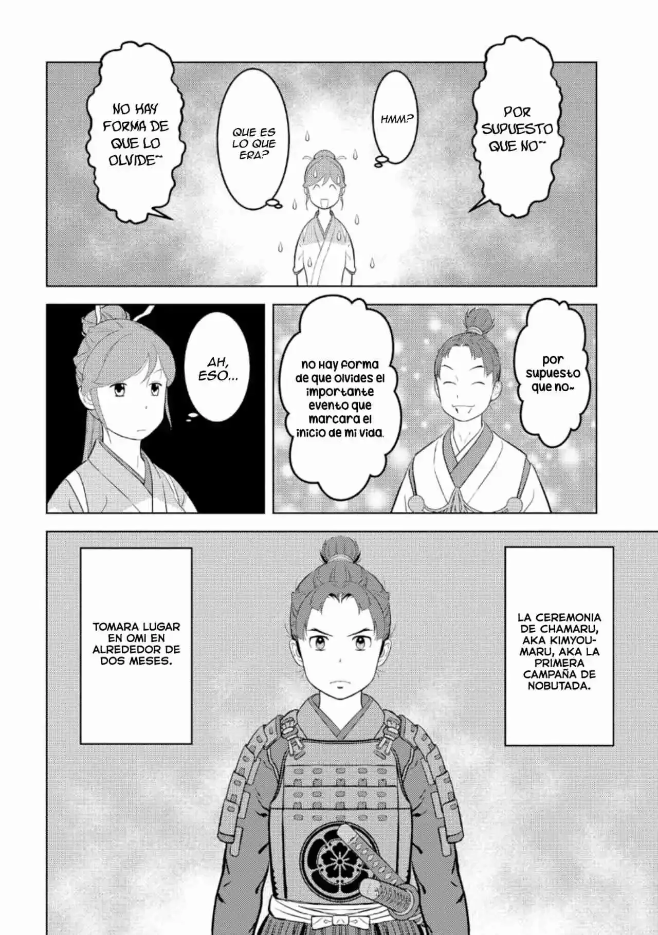 Sengoku Komachi Kuroutan: Noukou Giga Capítulo 73 - página 7