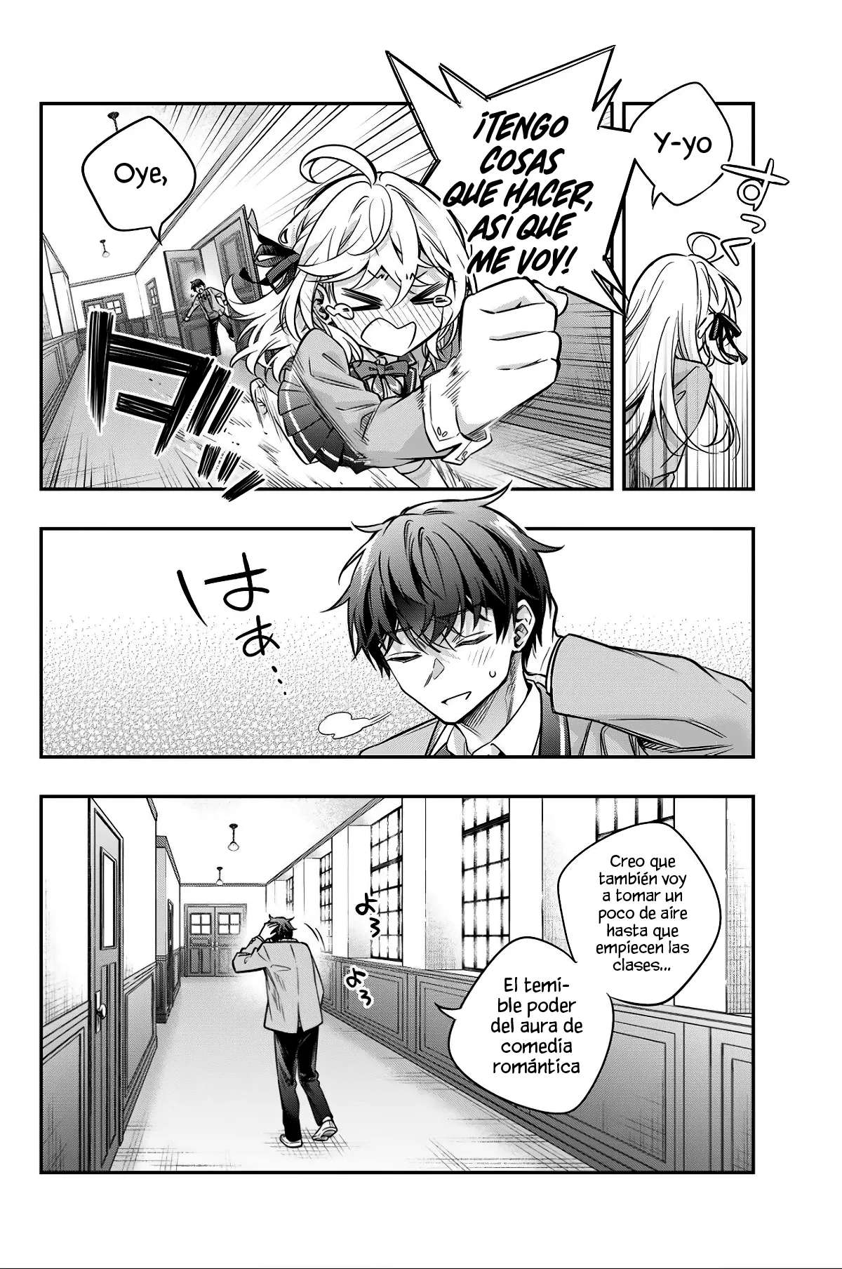 Alya-san, quien se sienta a mi lado, a veces susurra cosas dulces en ruso. Capítulo 72 - página 11