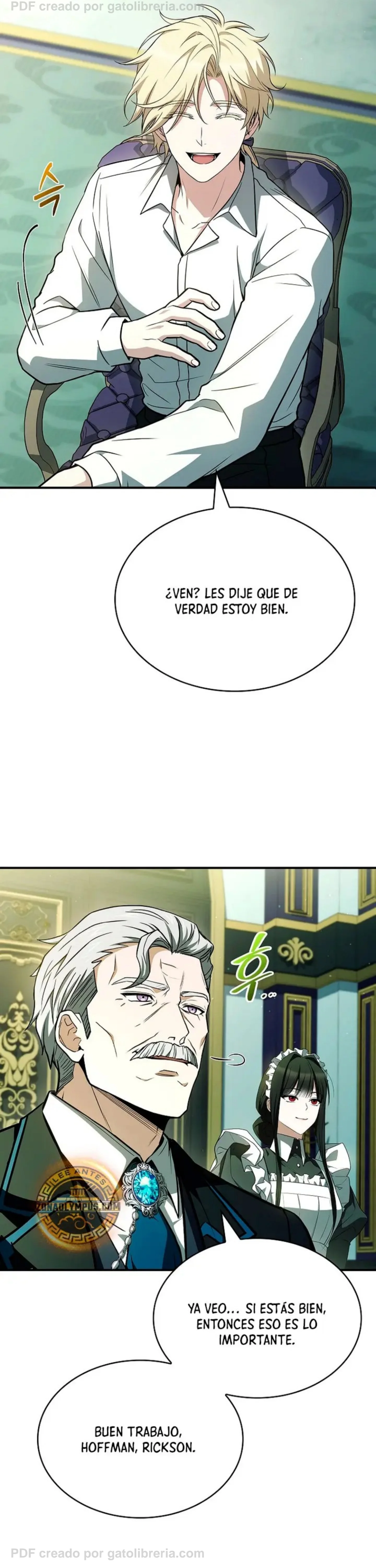 No me interesa ser el sucesor; mejor me dedicaré a sanar. Capítulo 27 - página 31