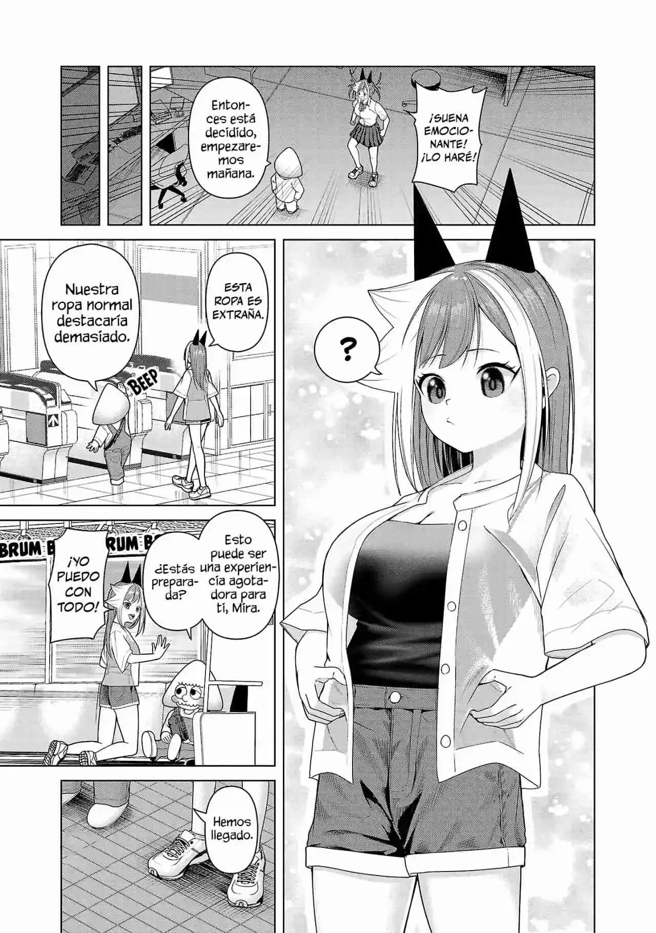 Kaijin Mira no Dai-2 Keitai ga Kawaisugiru Capítulo 10 - página 11