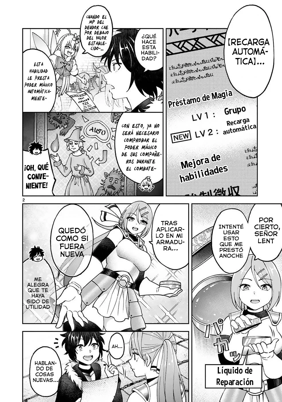 La magia que presté se cobra forzosamente mediante [pagos a plazos] Capítulo 11 - página 2