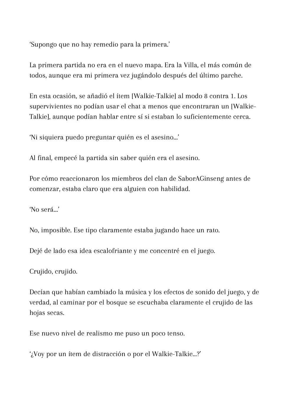 Soy solo un extra, pero un asesino me está persiguiendo Capítulo 24 - página 5