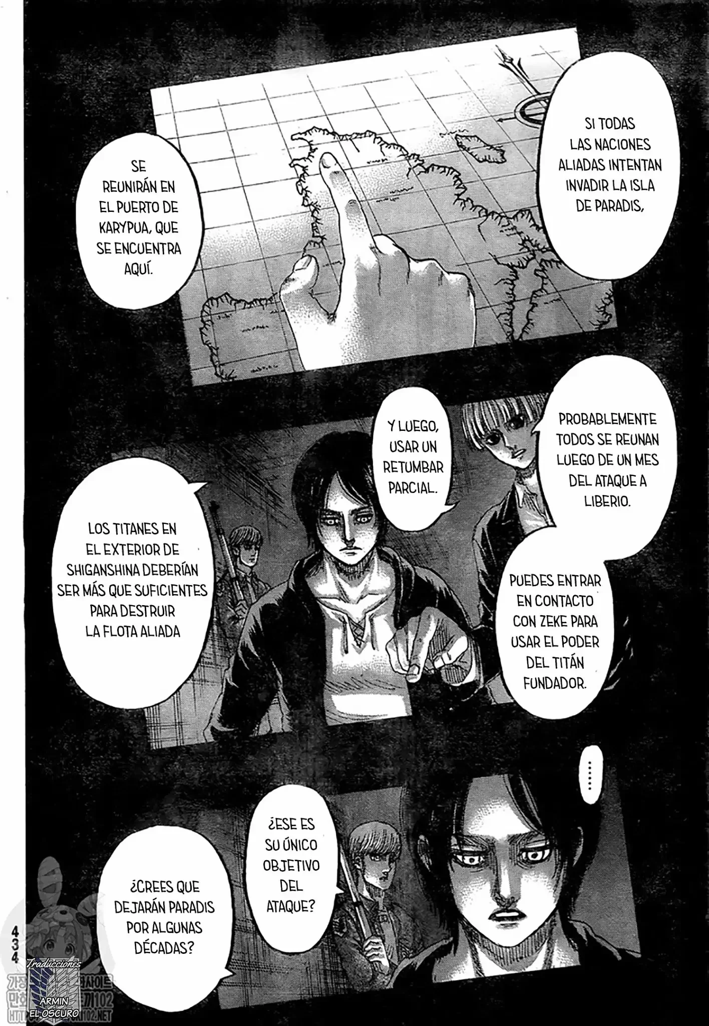 Shingeki no Kyojin Capítulo 132 - página 11