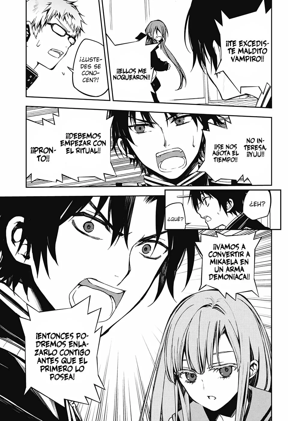 Owari no seraph Capítulo 98 - página 39
