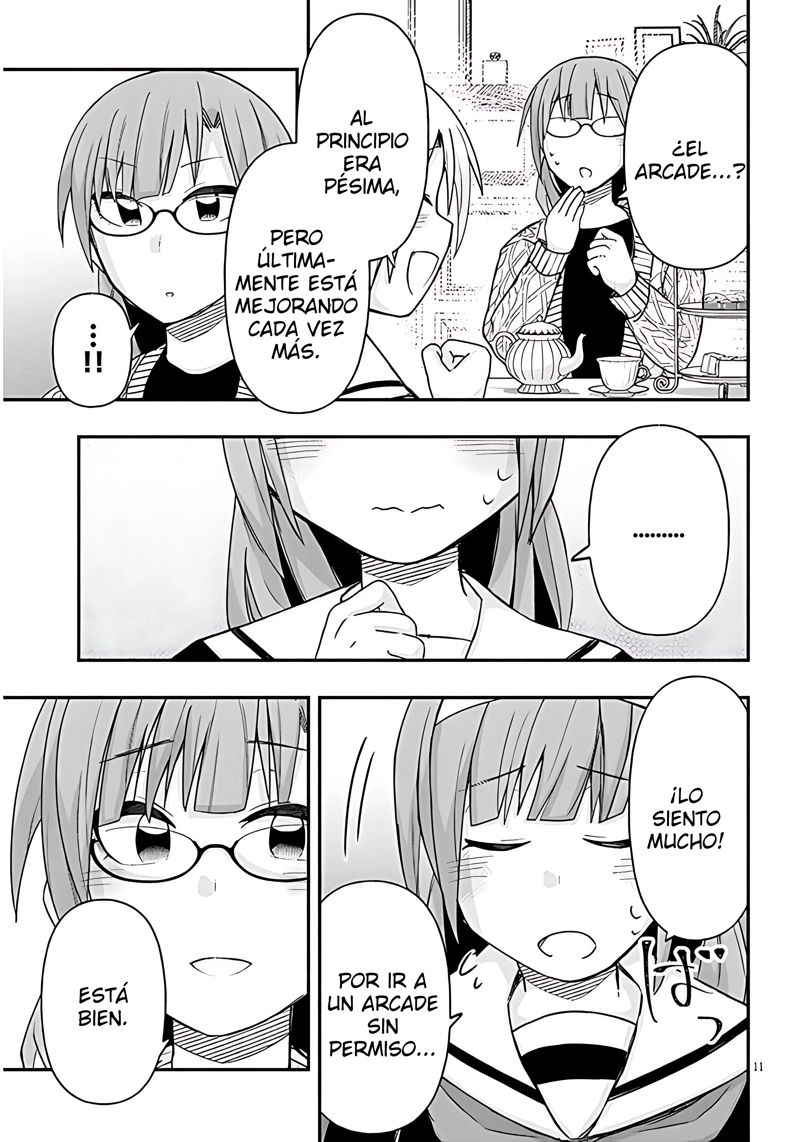 Geesen Shoujo to Ibunka Kouryuu Capítulo 67 - página 12