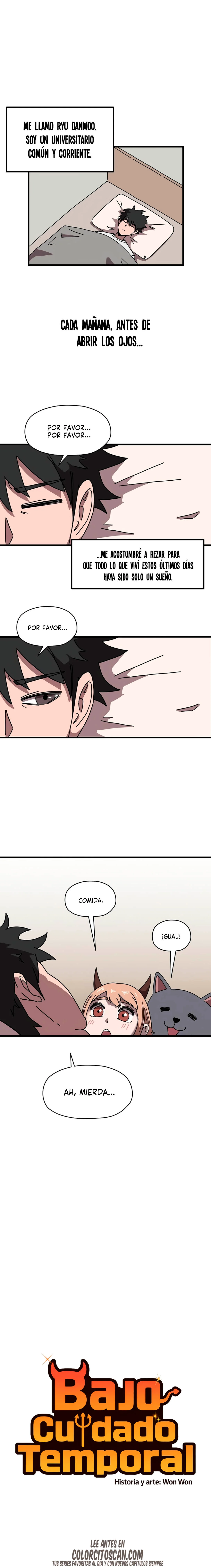 Protegiendo Temporalmente a un Demonio Capítulo 4 - página 2
