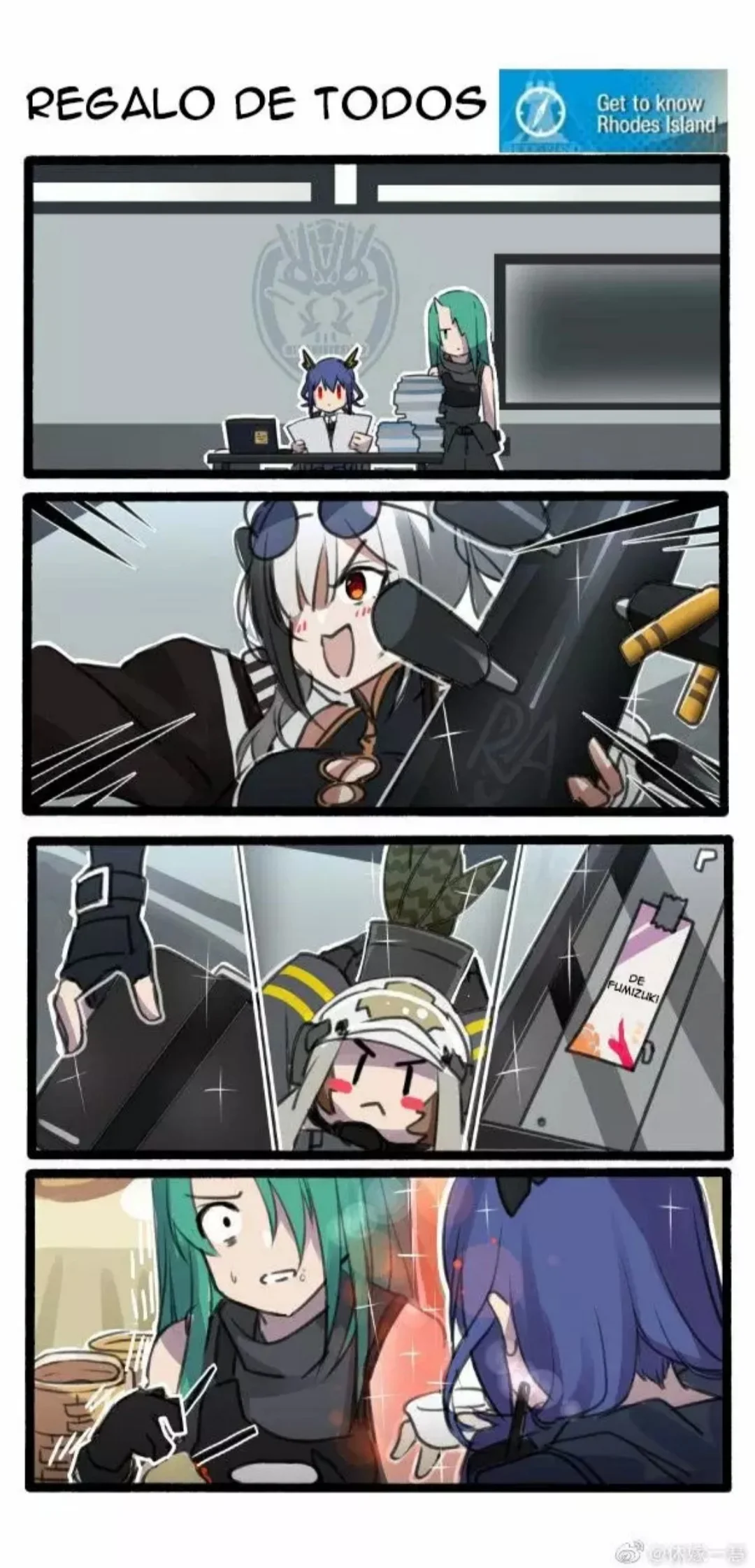 Arknights: Get to know Rhodes Island (Doujinshi) Capítulo 11 - página 1