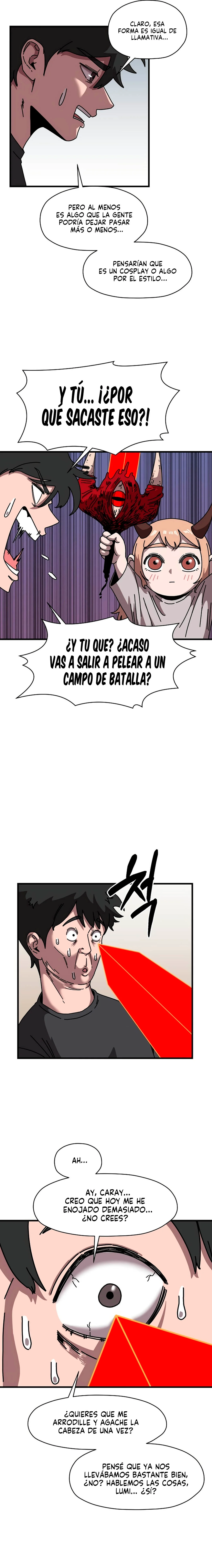 Protegiendo Temporalmente a un Demonio Capítulo 7 - página 10