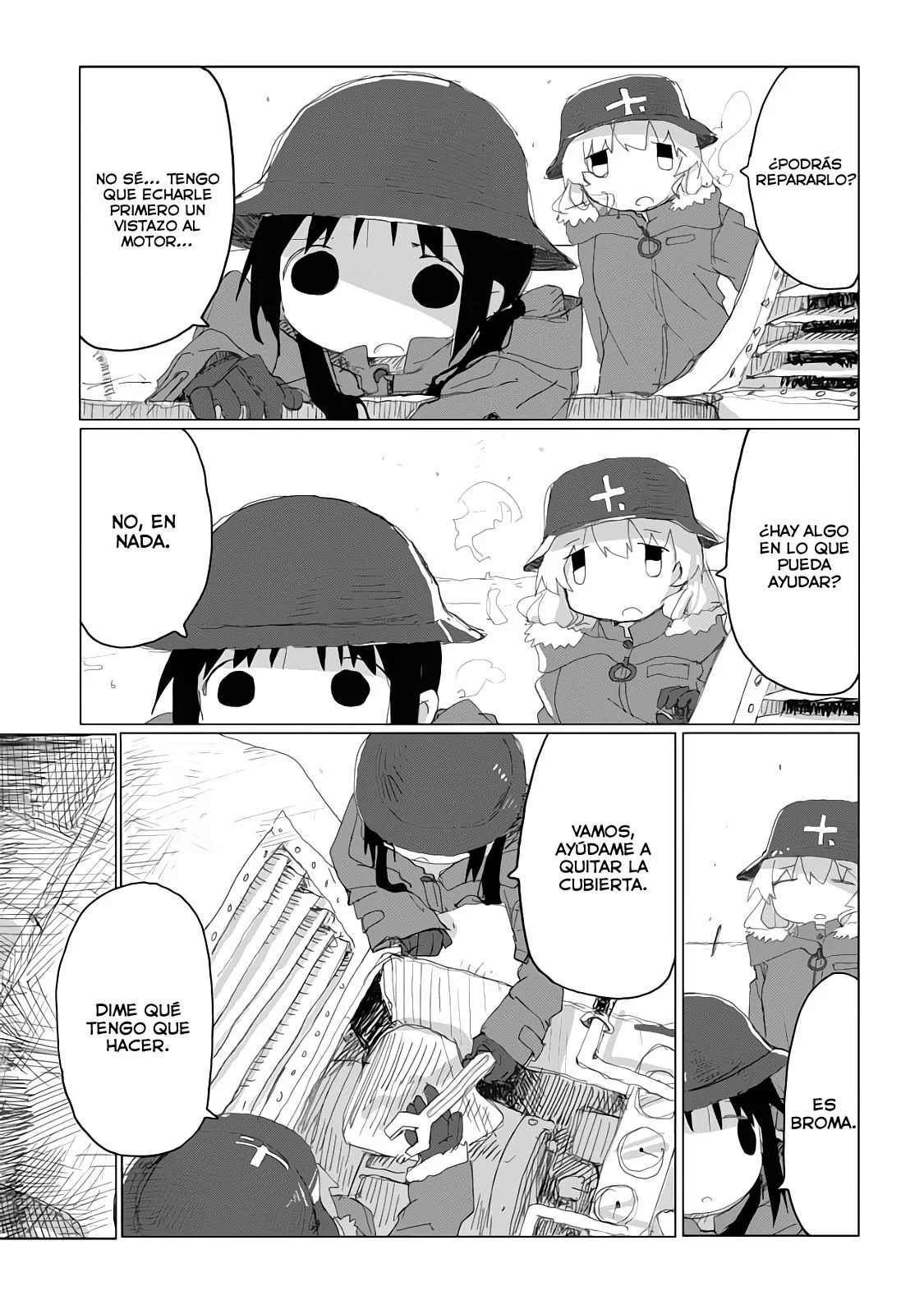 Shoujo Shuumatsu Ryoukou Capítulo 39 - página 5