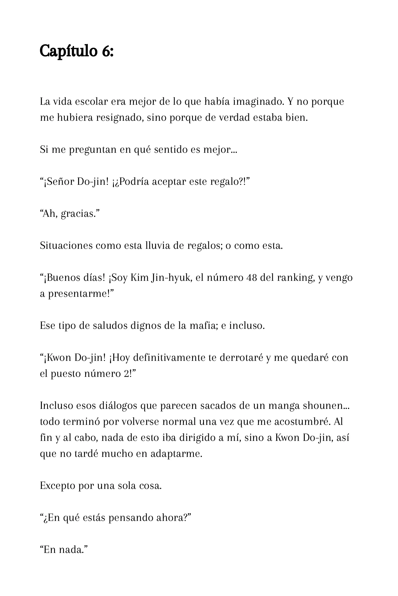 Cómo escapar de la seducción del número 2 Capítulo 6 - página 4
