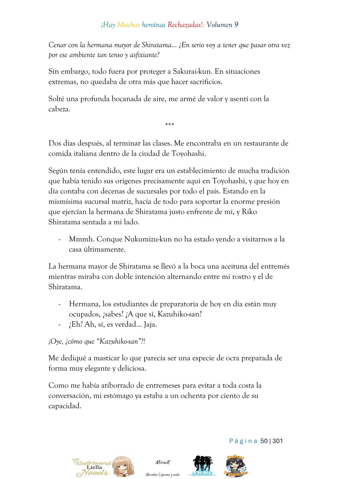 Makeine: Too Many Losing Heroines! Capítulo 9.1 - página 48