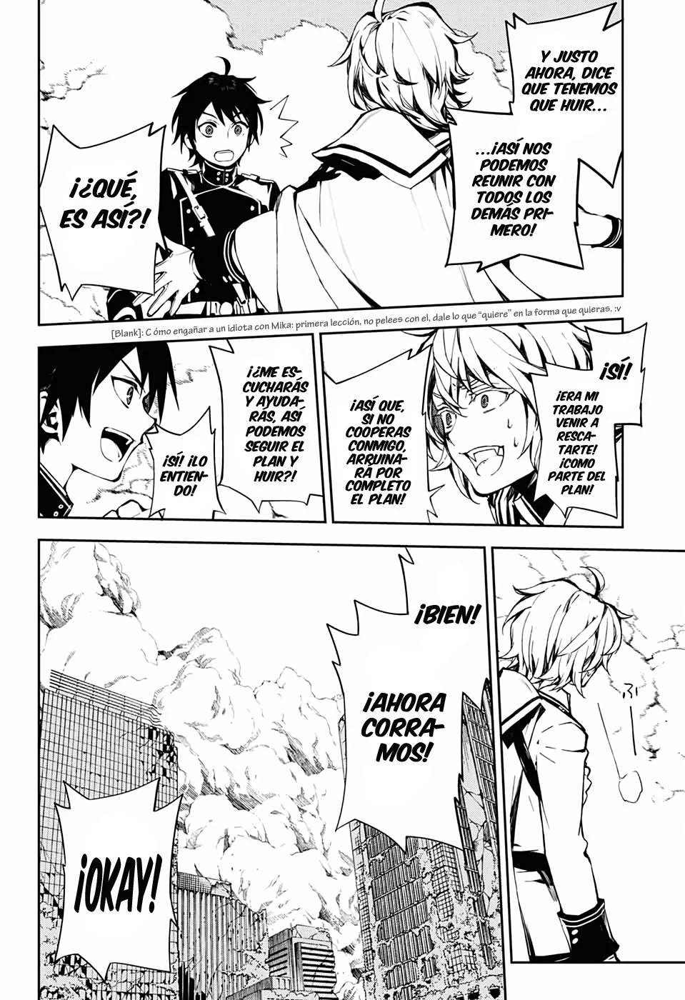 Owari no seraph Capítulo 86 - página 19