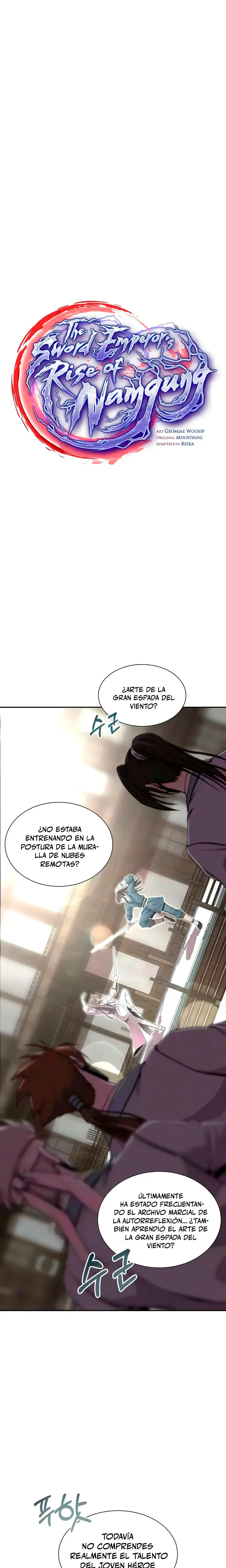 El ascenso de Namgung, el Emperador de la Espada Capítulo 22 - página 1