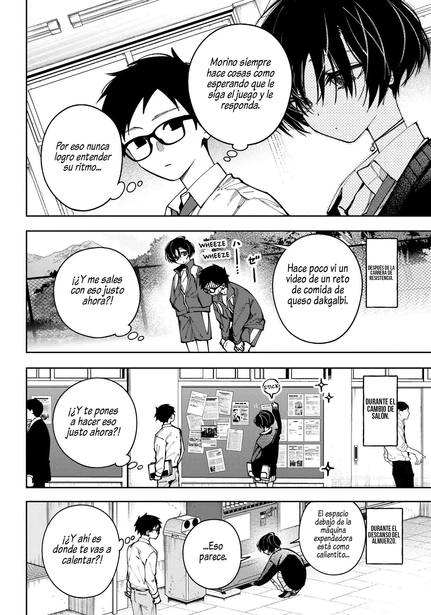 Morino-san No Me Deja En Paz Capítulo 1 - página 8