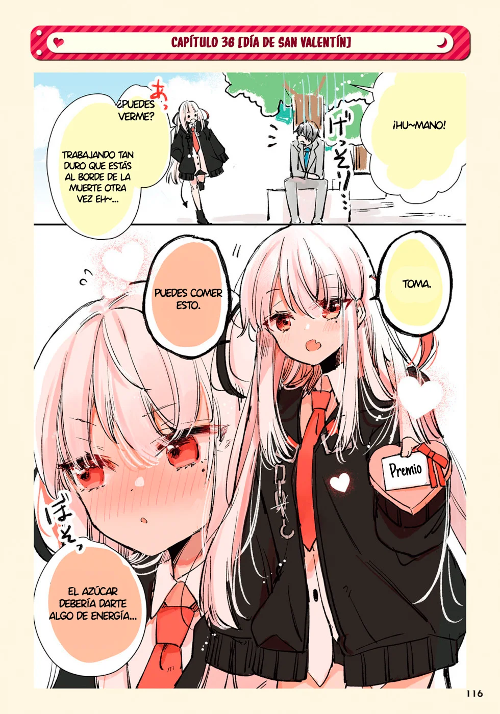 Ningen ni Koisuru Shinigami-chan Capítulo 36 - página 2