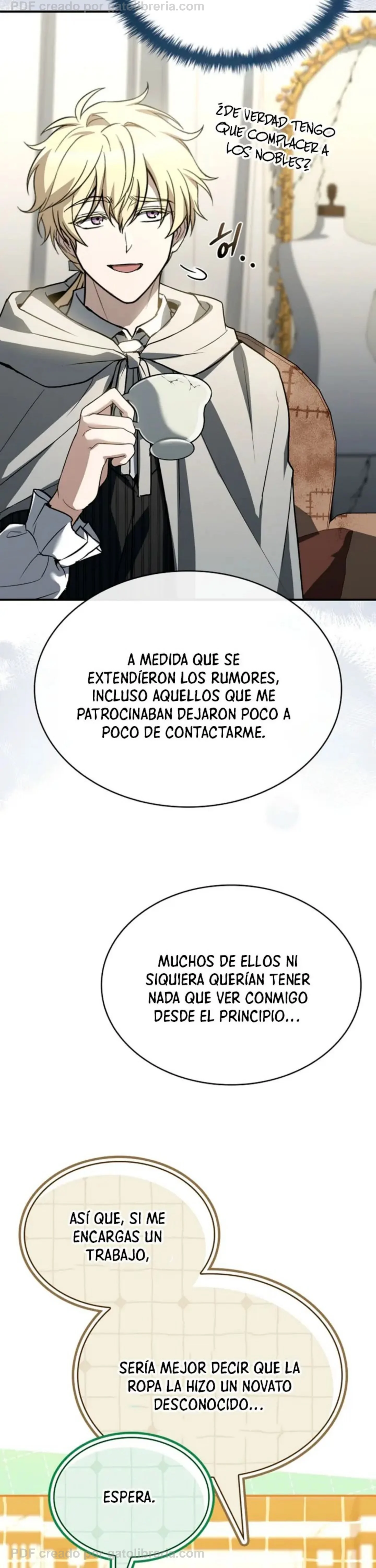 No me interesa ser el sucesor; mejor me dedicaré a sanar. Capítulo 14 - página 47