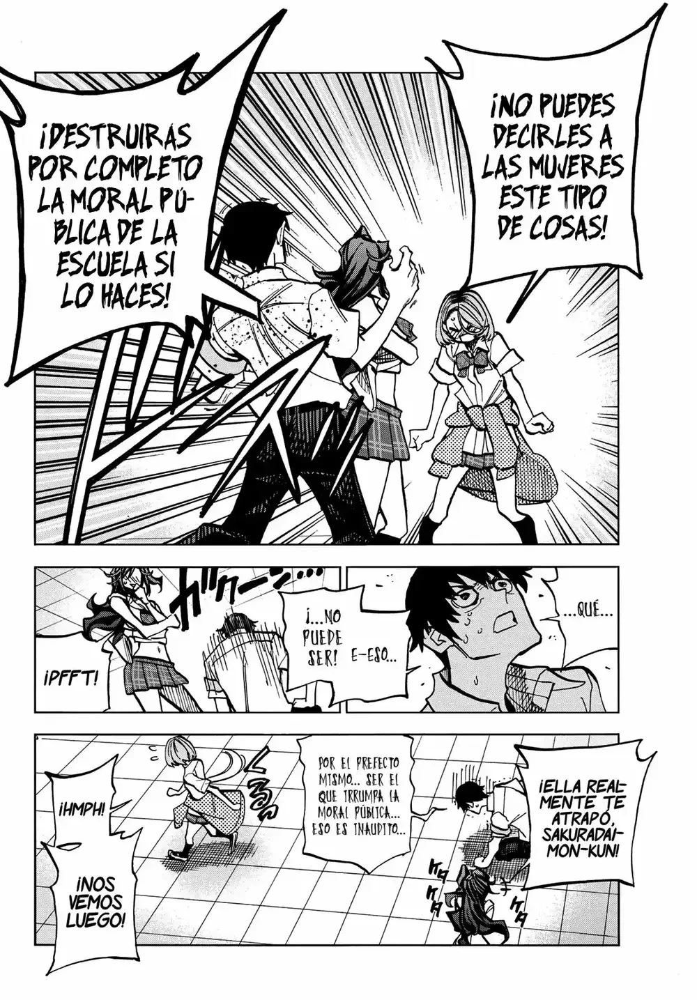 Ponkotsu Fuukiiin to Skaato take ga Futekisetsu na JK no Hanashi Capítulo 7 - página 23