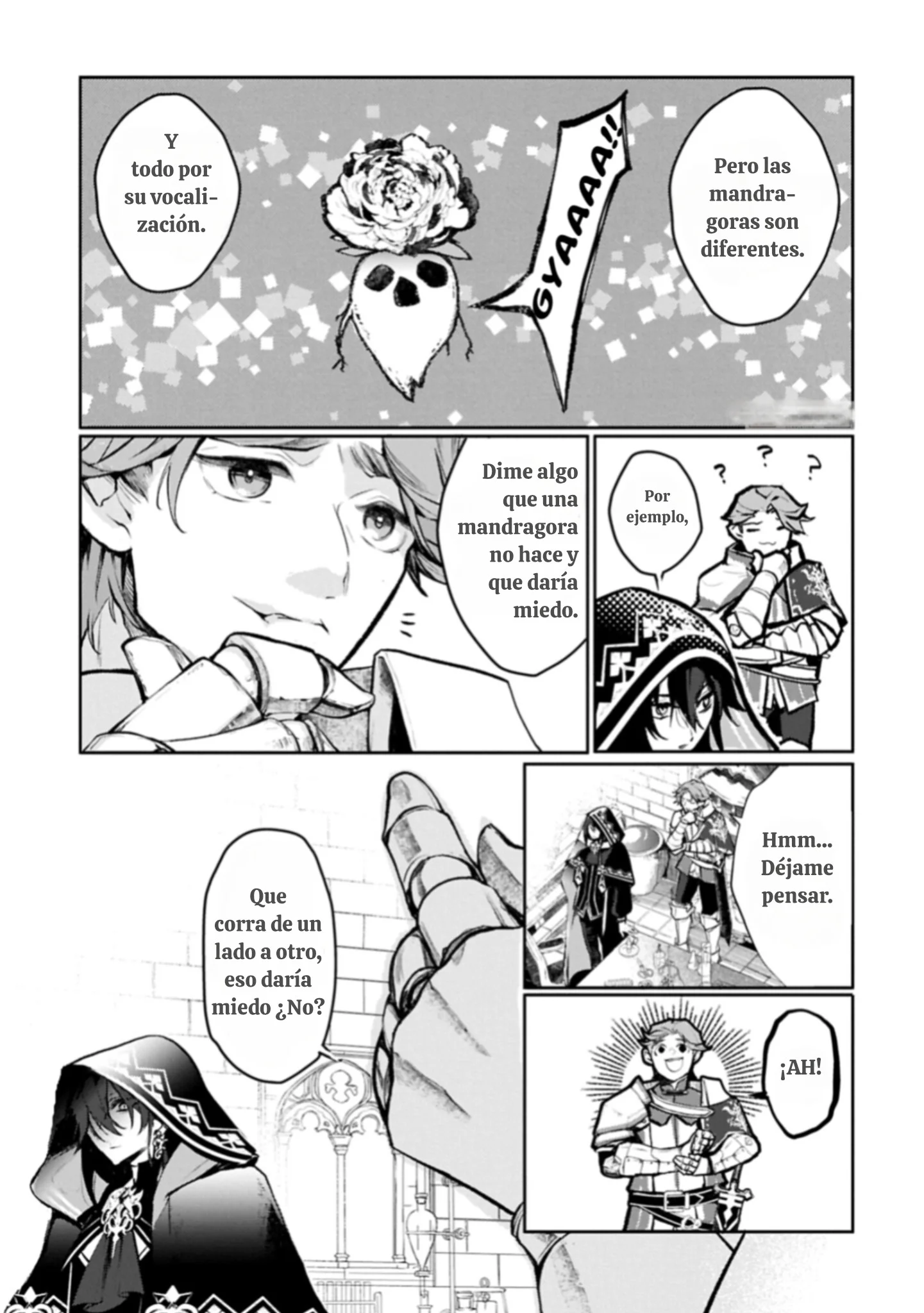 Mandragora tte Baretara Toubatsu desu ka?: Hana no Majo no Hohoemi wa Kanchigai no Tane o Maku Capítulo 1.5 - página 24
