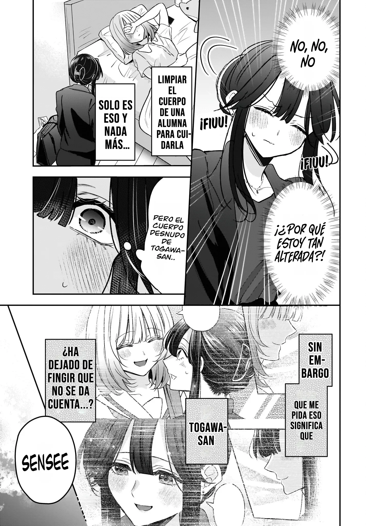 Hitozuma Kyoushi ga Oshiego no Joshikousei ni Dohamari Suru Hanash Capítulo 9 - página 5