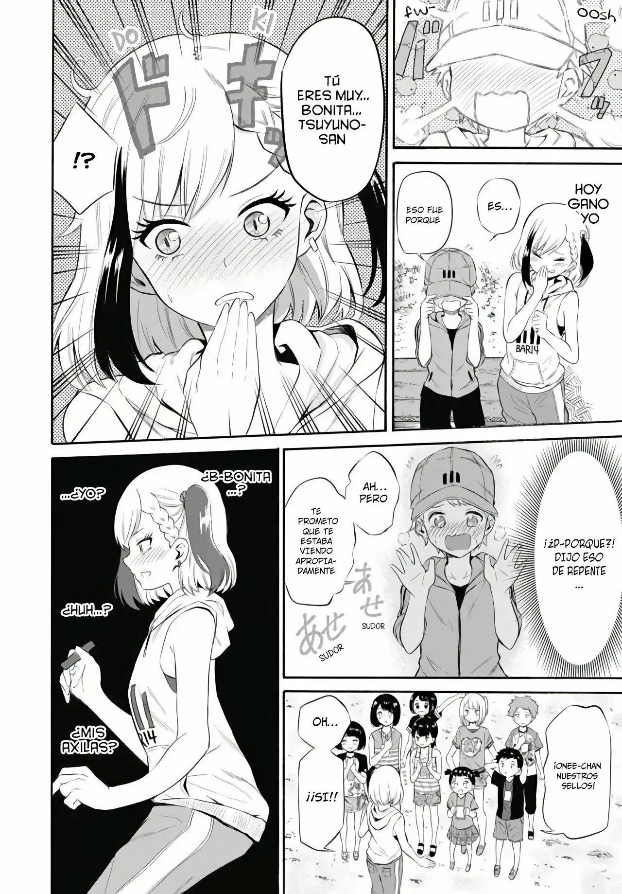 A Tsuyuno-chan le gusta enseñarlo Capítulo 4 - página 17