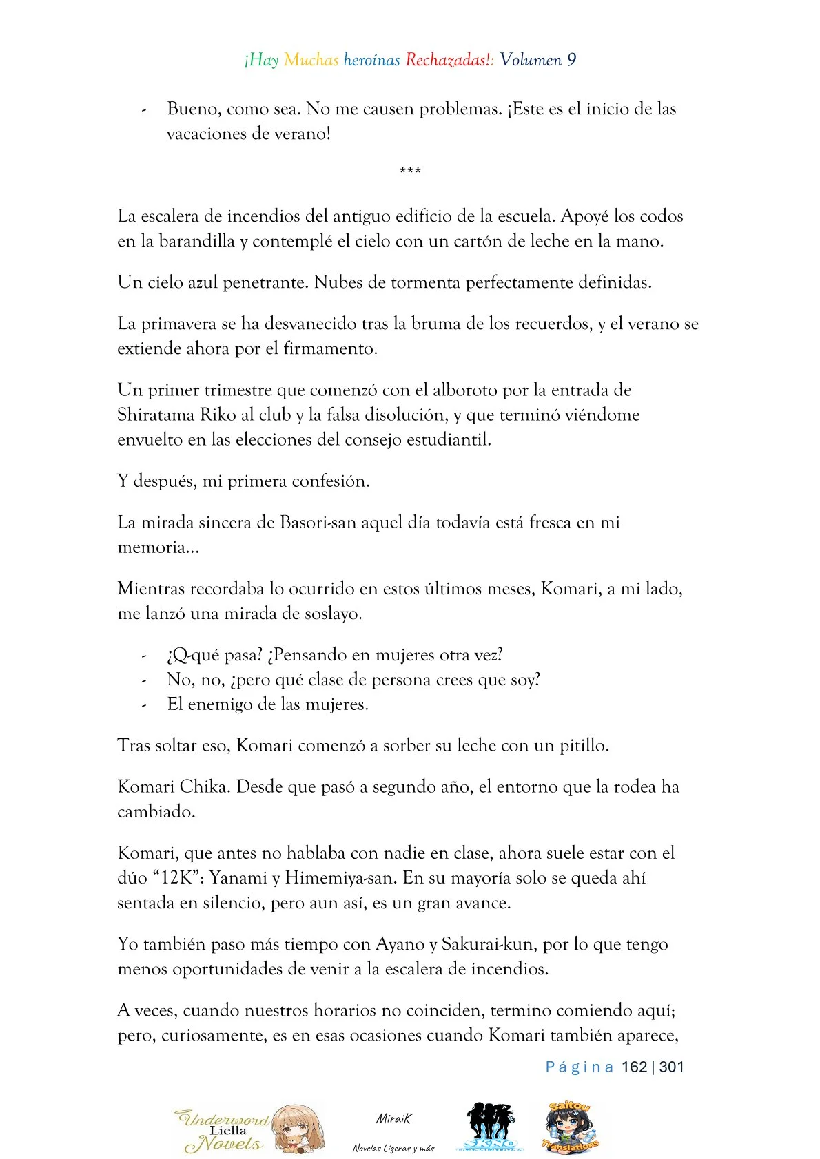 Makeine: Too Many Losing Heroines! Capítulo 9.3 - página 15