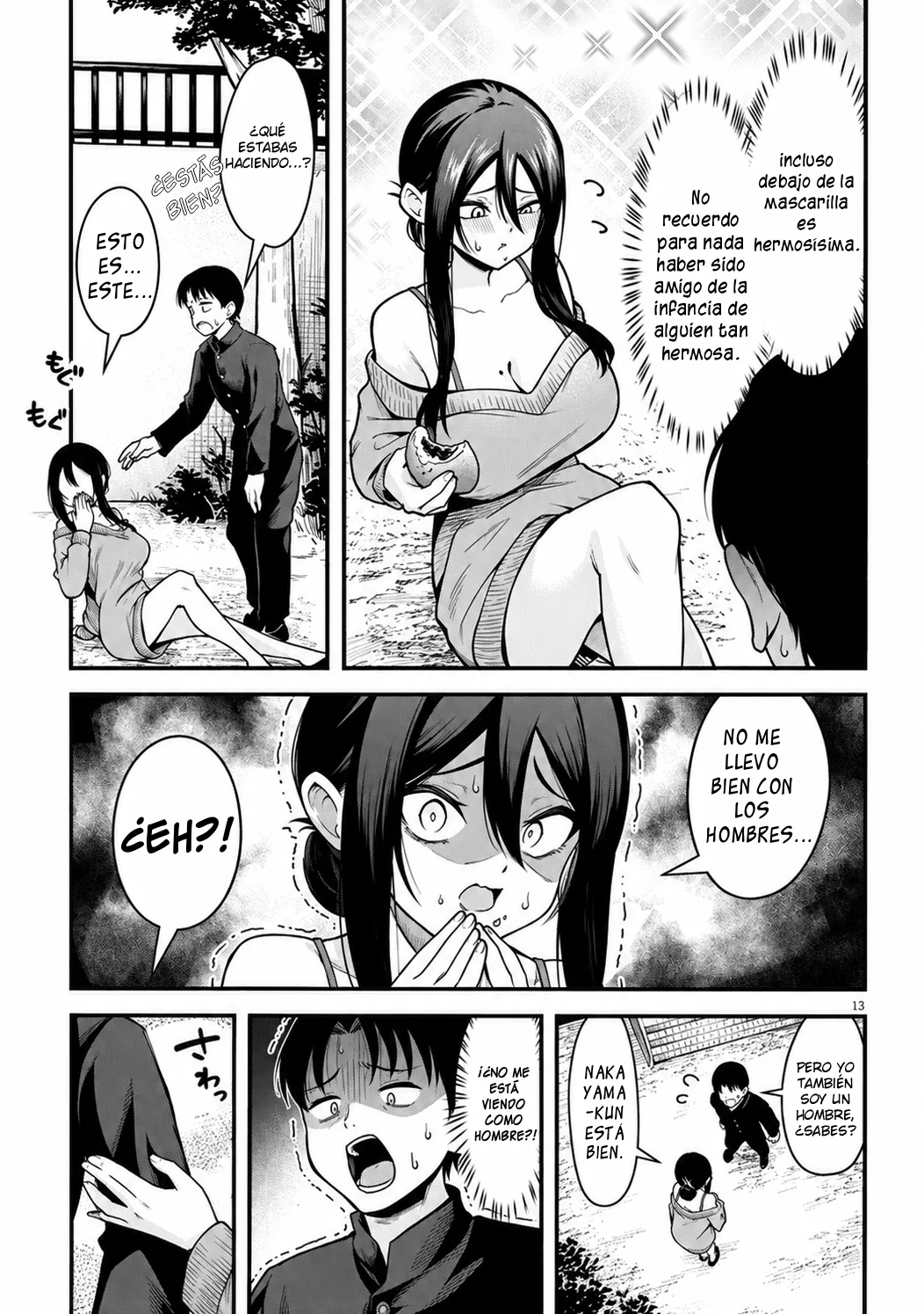 Koubaibu no Kurosawa-san wa Otoko wo Shiranai Capítulo 1 - página 13