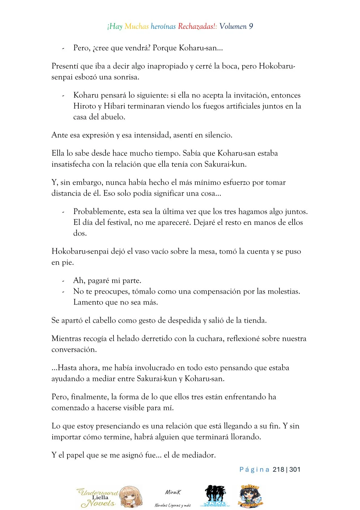 Makeine: Too Many Losing Heroines! Capítulo 9.4 - página 4