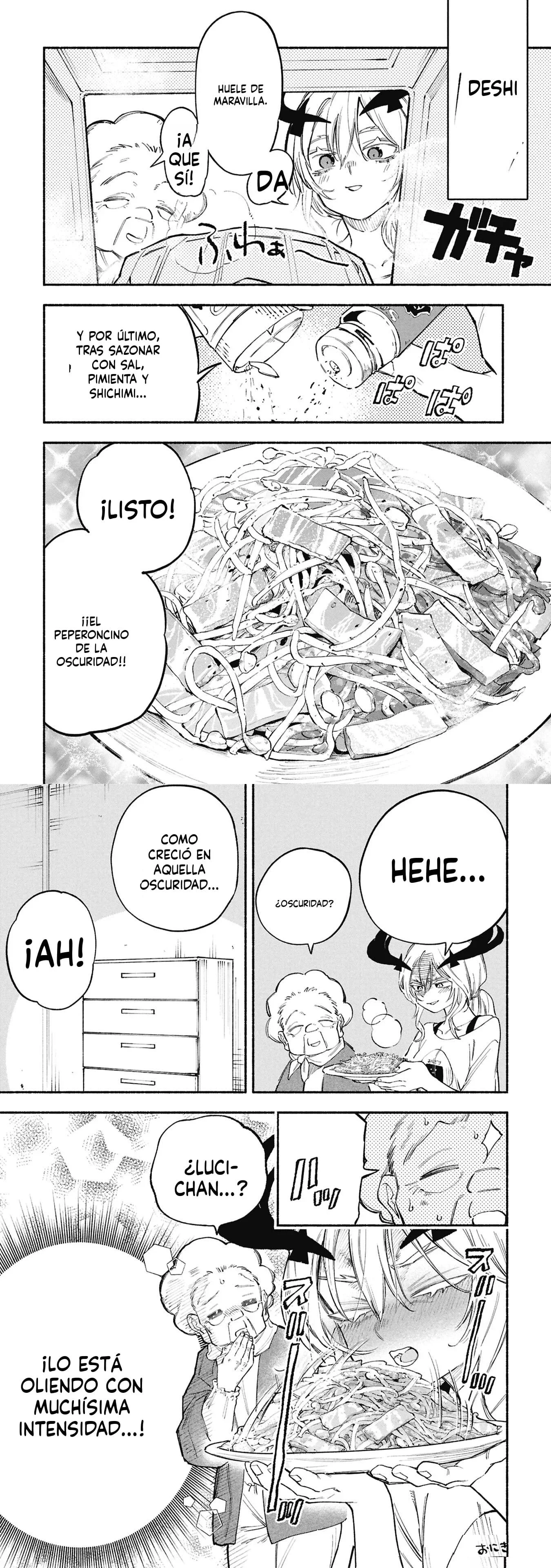 Lucifer-san no Daraku Gohan Capítulo 5 - página 6