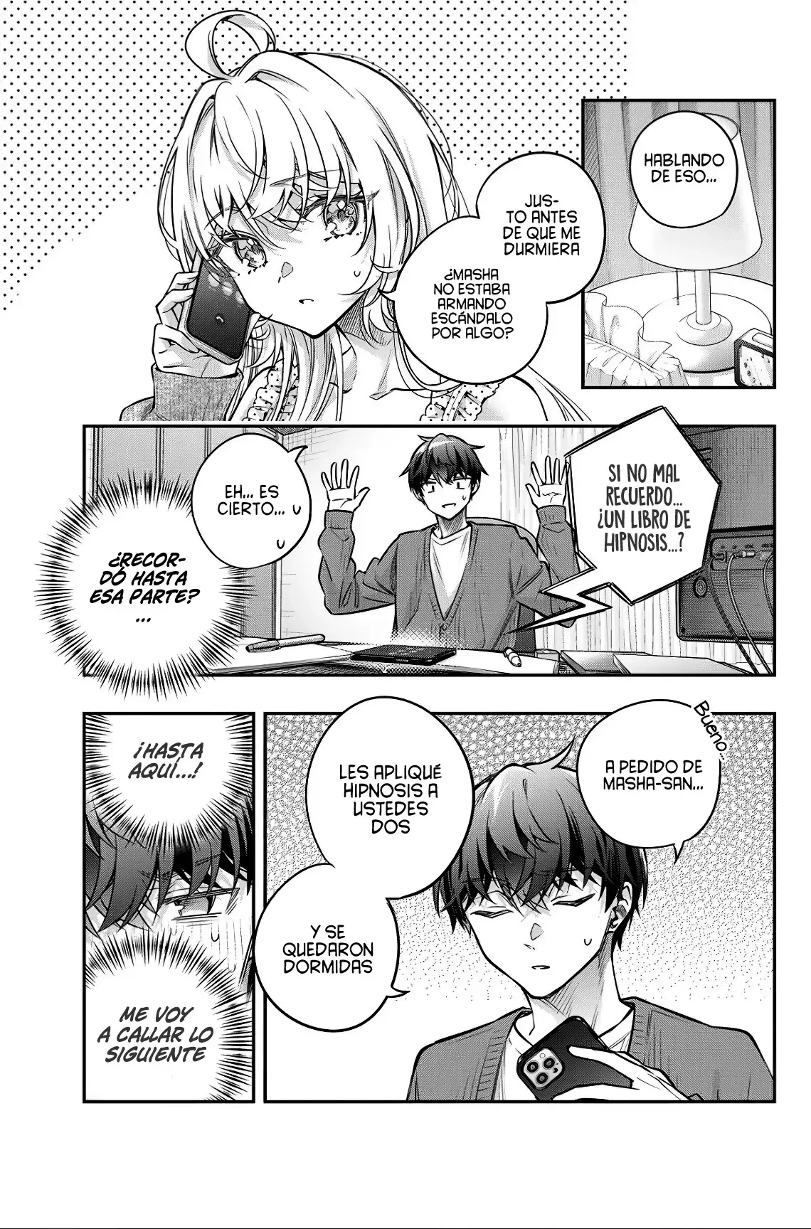 Alya-san, quien se sienta a mi lado, a veces susurra cosas dulces en ruso. Capítulo 82 - página 12