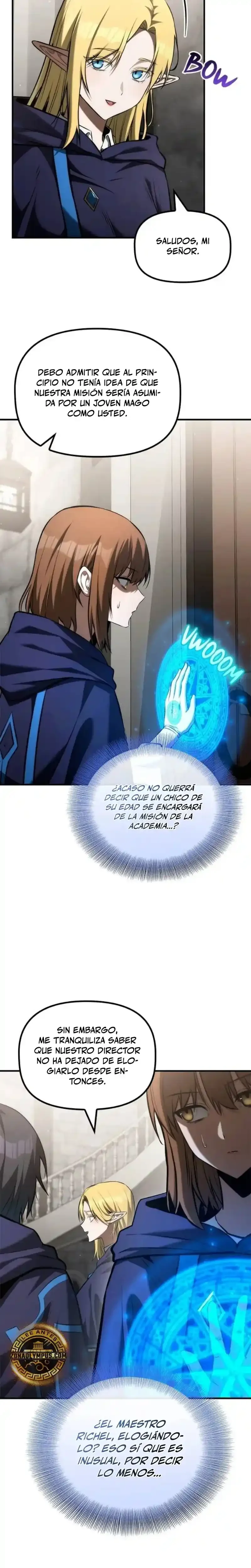 El Joven Heredero de la Familia de Nigromantes Capítulo 49 - página 14