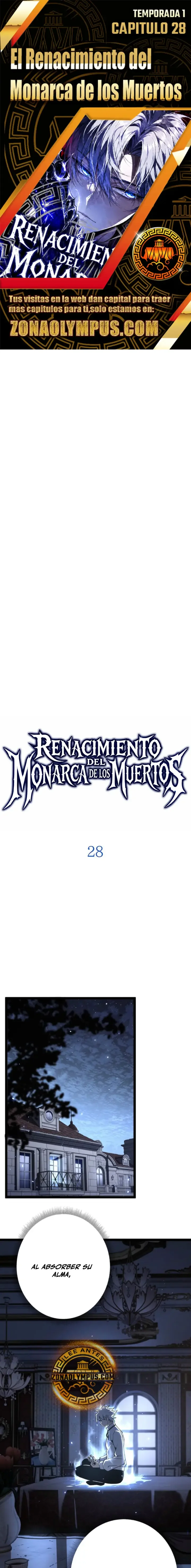 El Renacimiento del Monarca de los Muertos Capítulo 28 - página 1