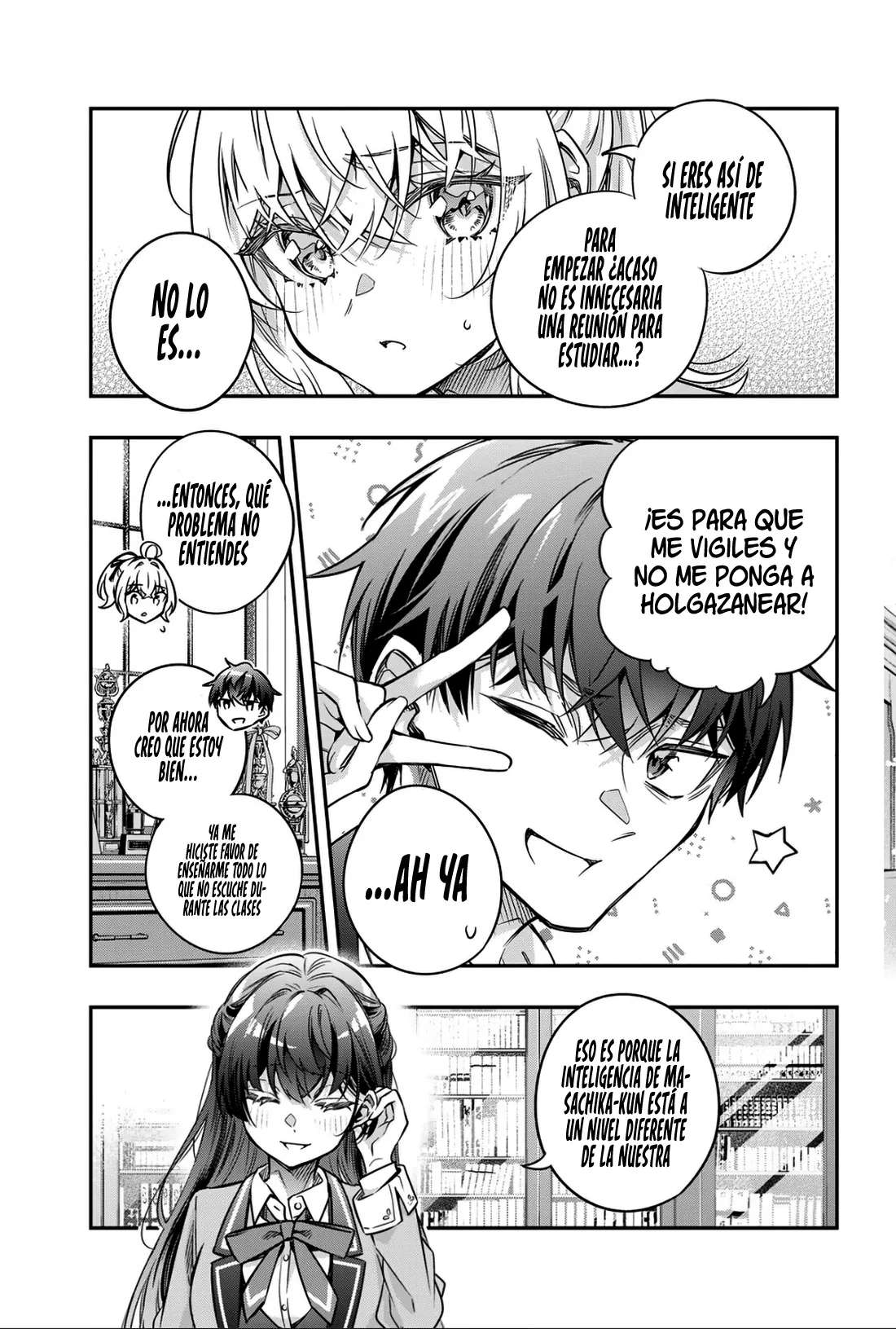 Alya-san, quien se sienta a mi lado, a veces susurra cosas dulces en ruso. Capítulo 76 - página 11
