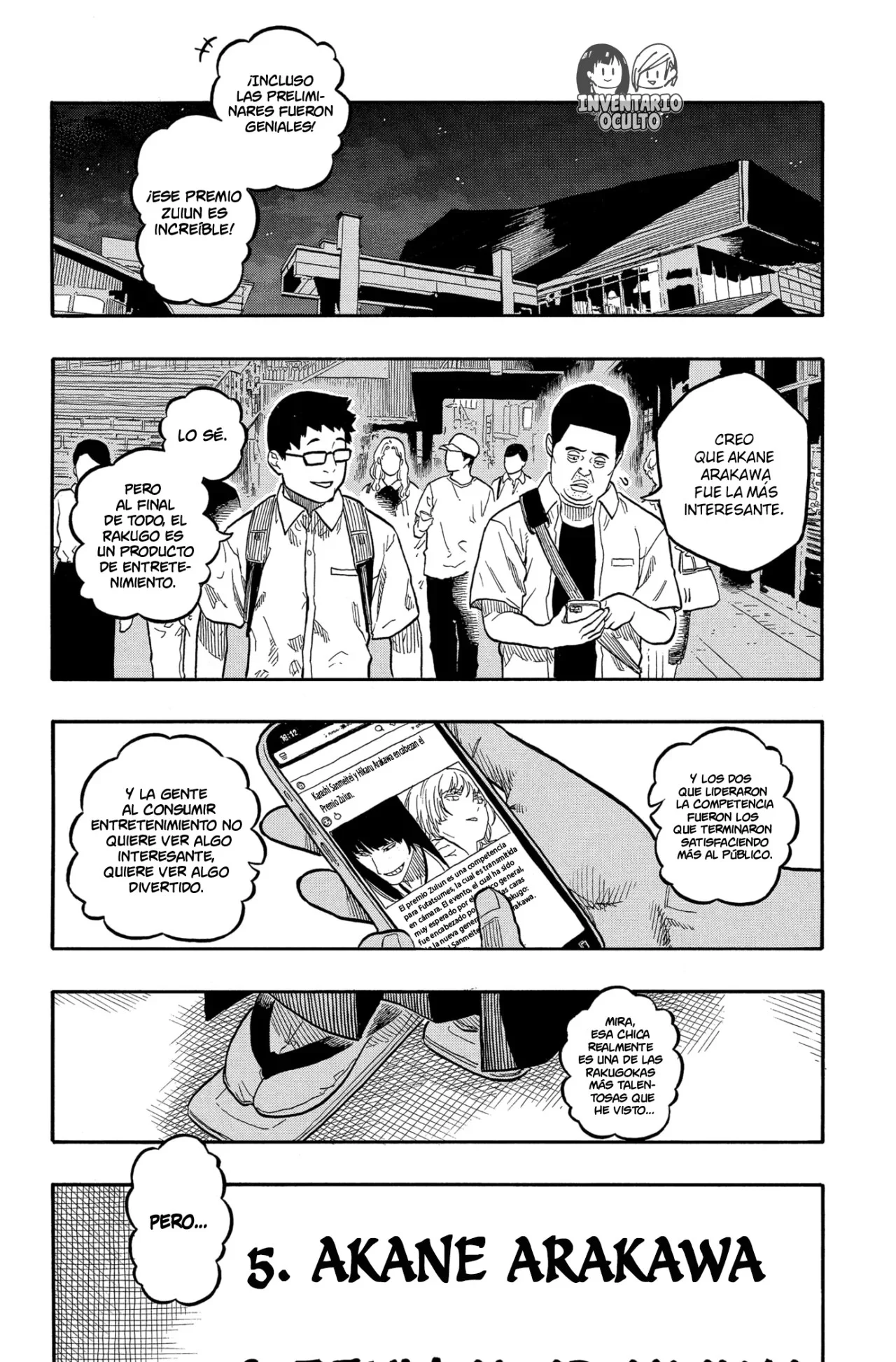 Akane-banashi Capítulo 162 - página 4
