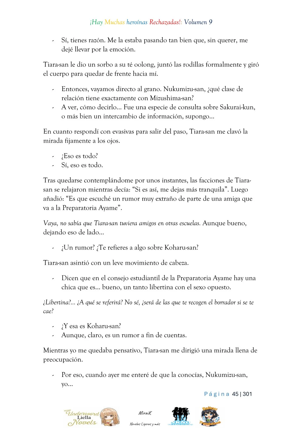 Makeine: Too Many Losing Heroines! Capítulo 9.1 - página 43