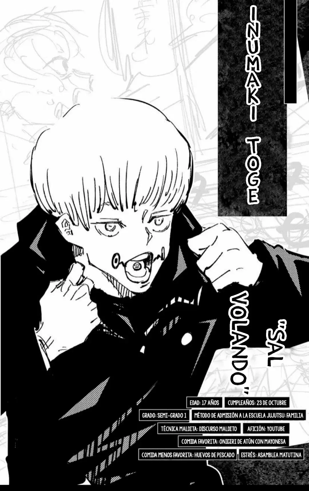 Jujutsu Kaisen: FANBOOK OFICIAL Capítulo 1 - página 21