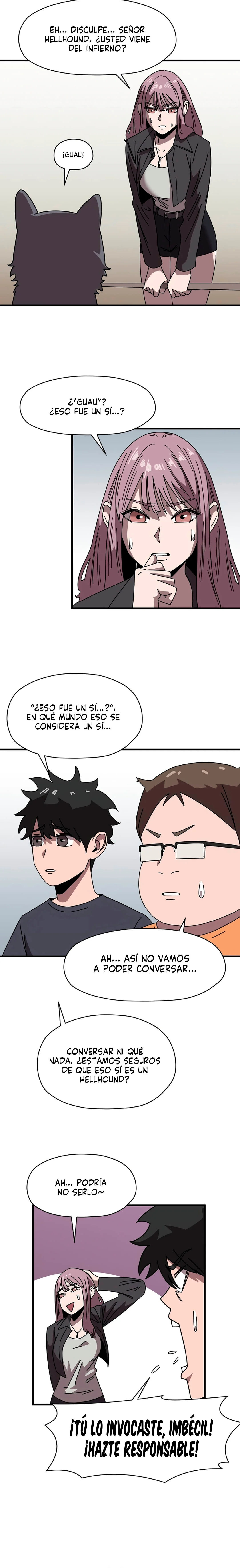 Protegiendo Temporalmente a un Demonio Capítulo 3 - página 10