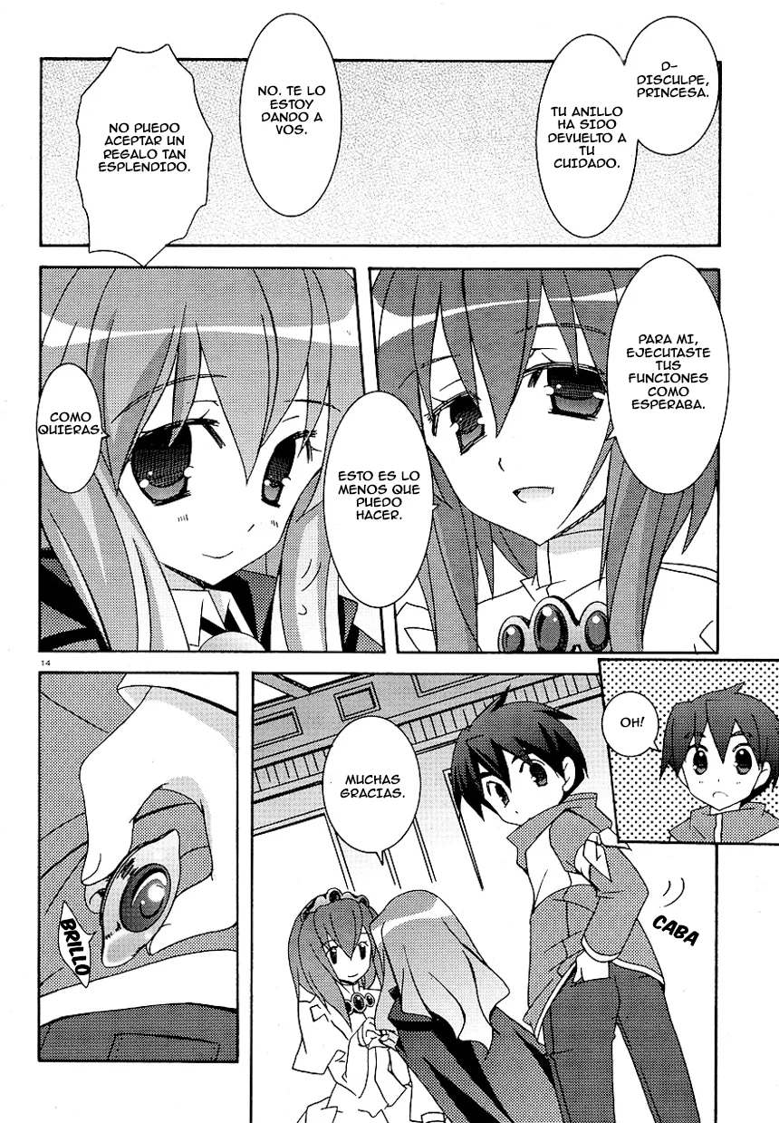 Zero No Tsukaima Capítulo 24 - página 14