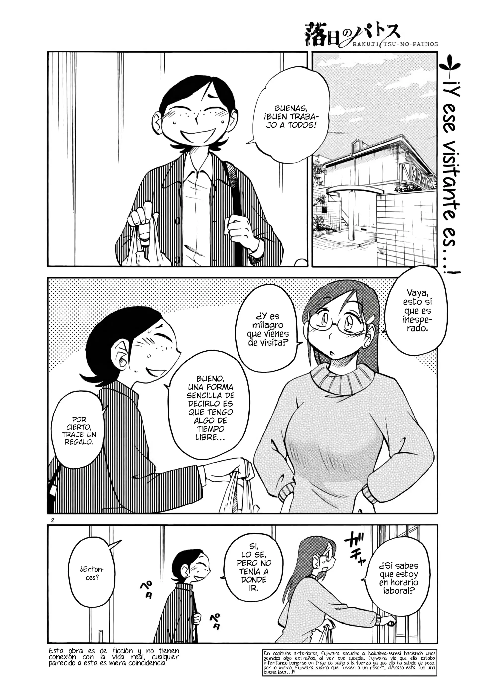 Rakujitsu no Pathos Capítulo 122 - página 3