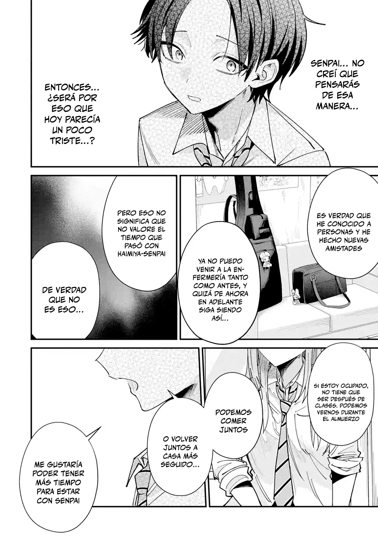 Haimiya-senpai wa Kowakute Kawaii Capítulo 38 - página 14