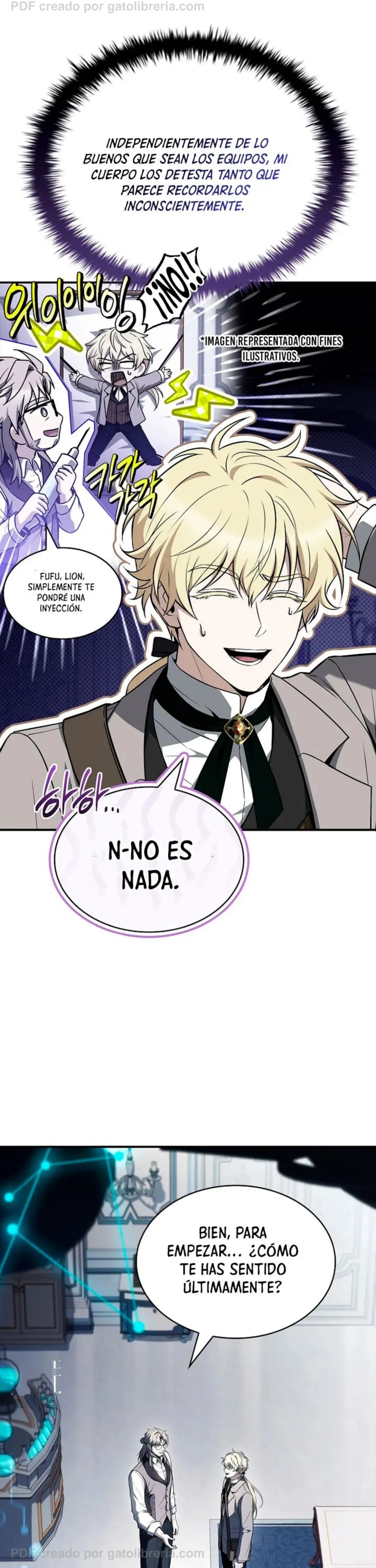 No me interesa ser el sucesor; mejor me dedicaré a sanar. Capítulo 29 - página 14