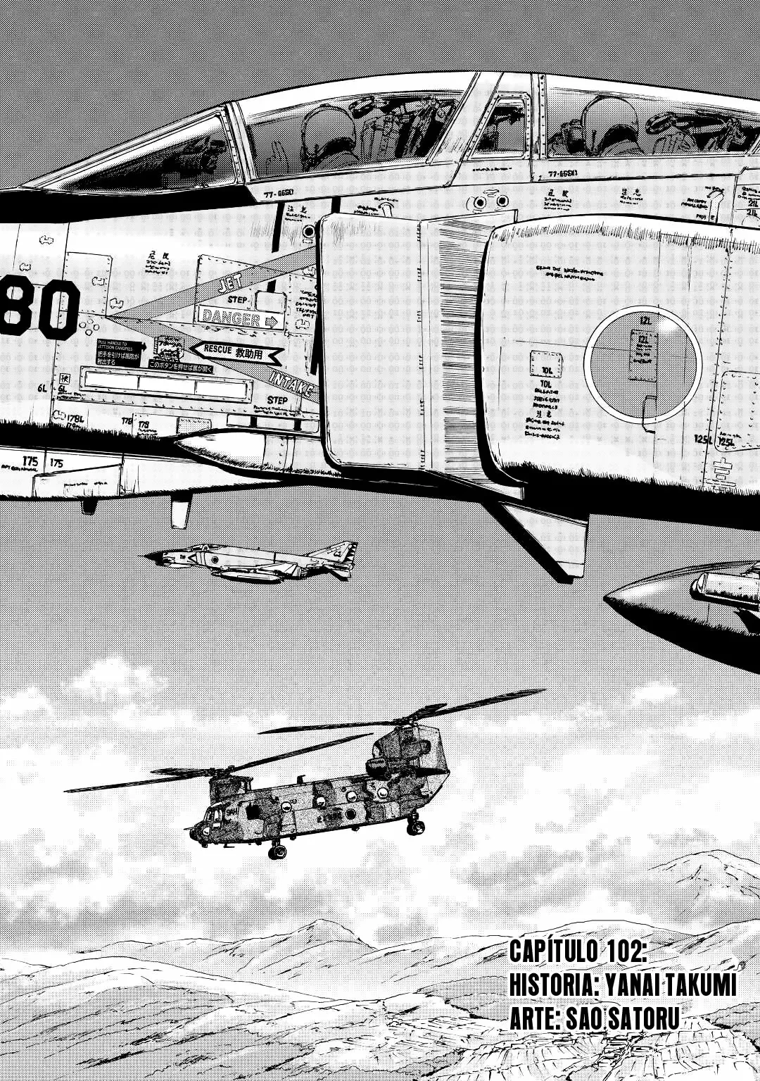 Gate: ¡Así lucharon allí las Fuerzas de Autodefensa de Japón! Capítulo 102 - página 2