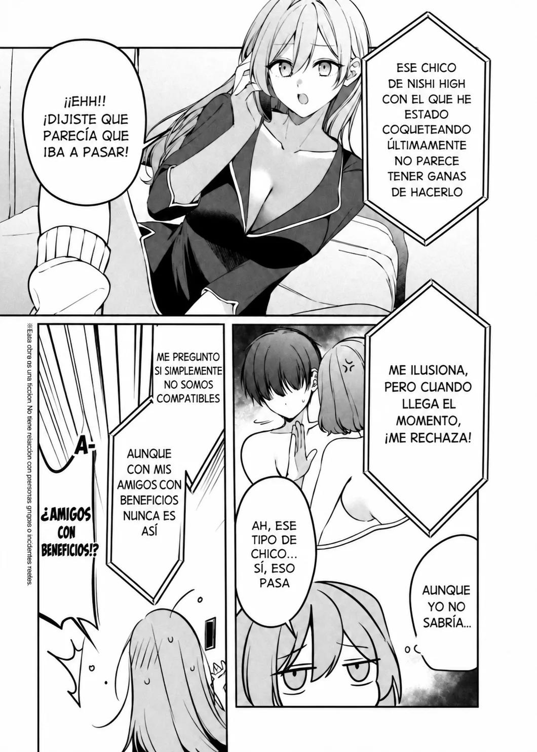 Junjou Gal wa Kanojo Janai no ni Capítulo 4 - página 2
