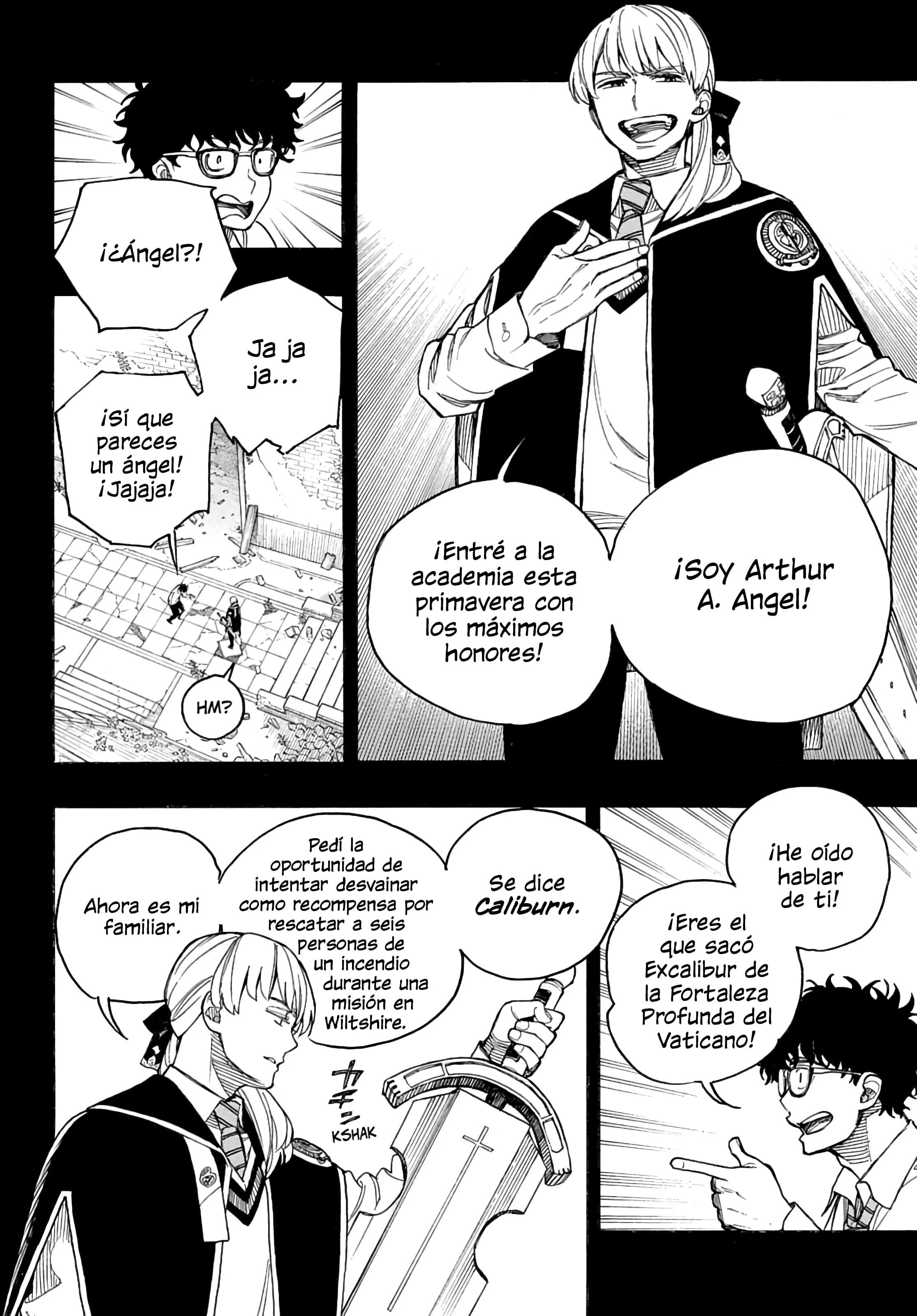 Ao No Exorcist Capítulo 168 - página 16