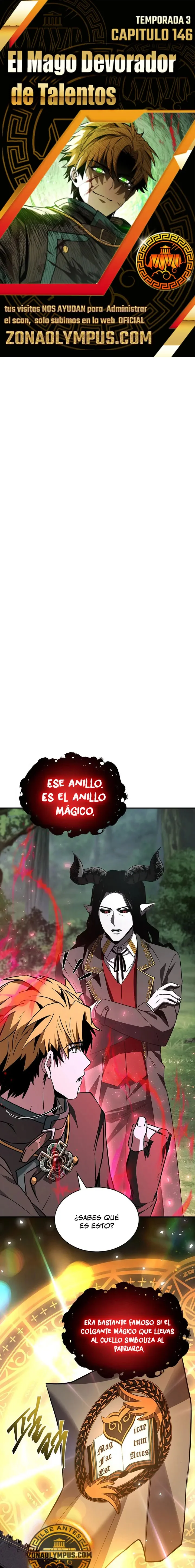 El Mago Devorador De Talentos Capítulo 146 - página 1