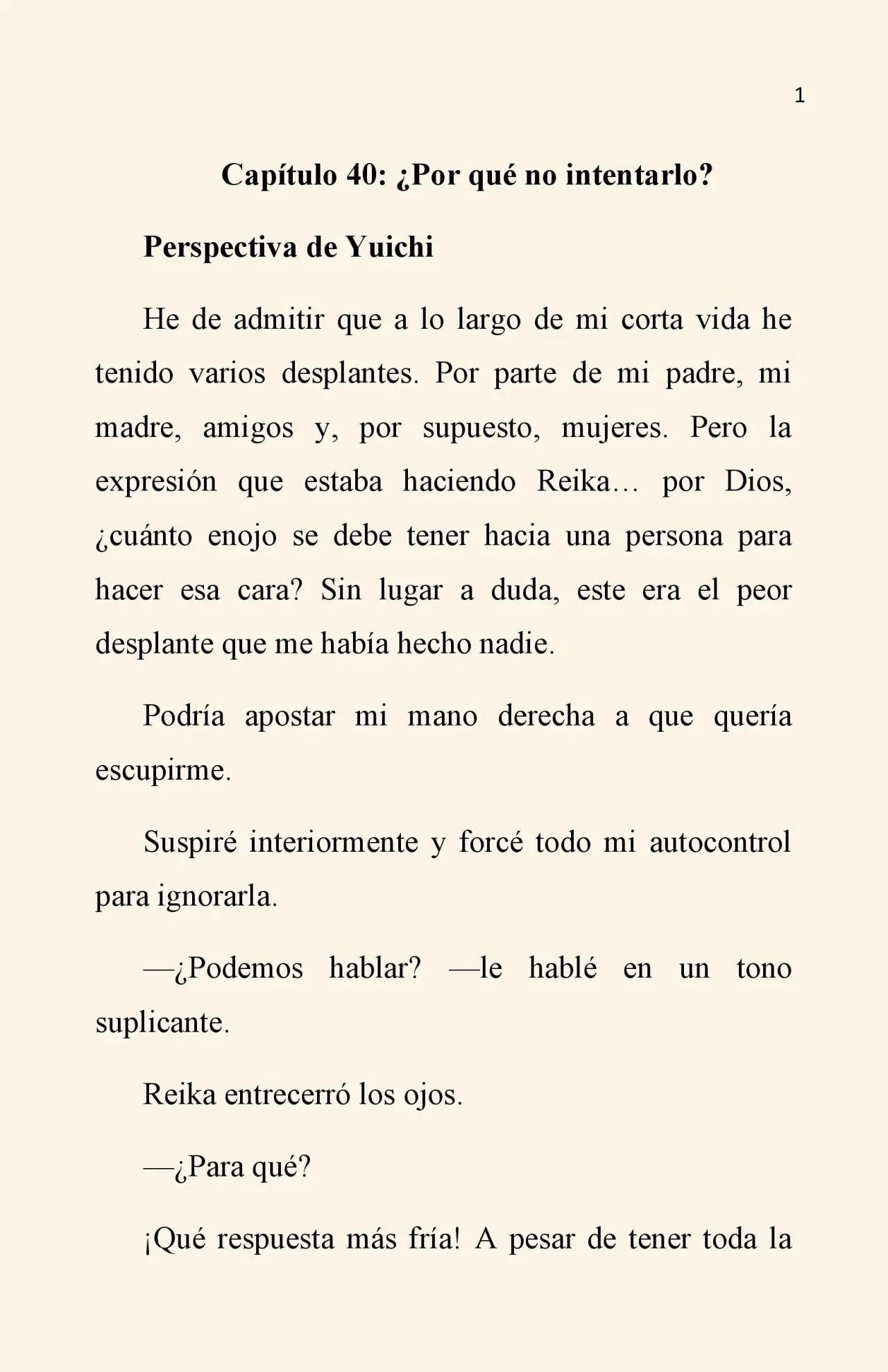 ¿Un estudiante de secundaria obligado a casarse con una MILF? Capítulo 41 - página 1
